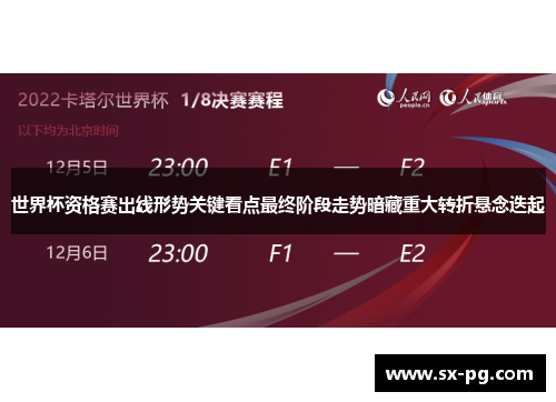 世界杯资格赛出线形势关键看点最终阶段走势暗藏重大转折悬念迭起